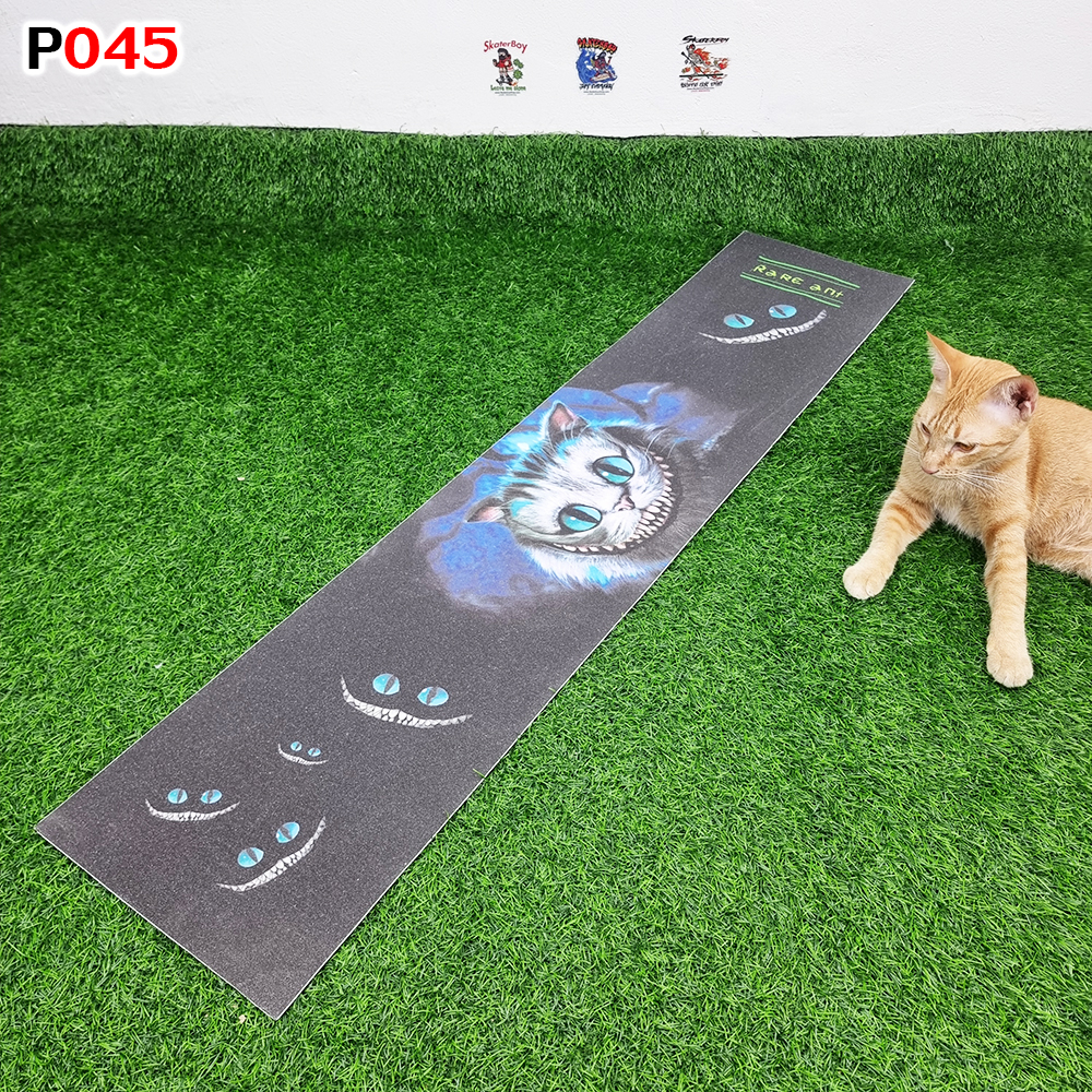 0303 สติ๊กเกอร์ กระดาษทราย 120x26 cm สำหรับ สเก็ตบอร์ด เซิร์ฟสเก็ต ลองบอร์ด Graphic Grip Tape skateboard longboard surf skate