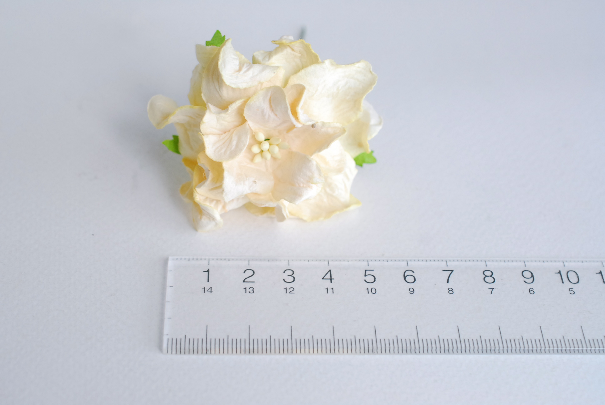 ดอกไม้กระดาษสา ราคาส่ง, ดอกการเดนเนียกระดาษสา ดอกไม้ประดิษฐ์ ตกแต่งงานแต่งงาน ประดิษฐ์ข้อมือเพื่อนเจ้าสาว ขนา่ด 5.5 cm., สำหรับของชำร่วย, งานแต่งงาน, ดอกไม้ทำข้อมือเจ้าสาว สีครีม จำนวน 25 ดอก Paper flower,25 Pieces mulberry gardenia flowers suppiles