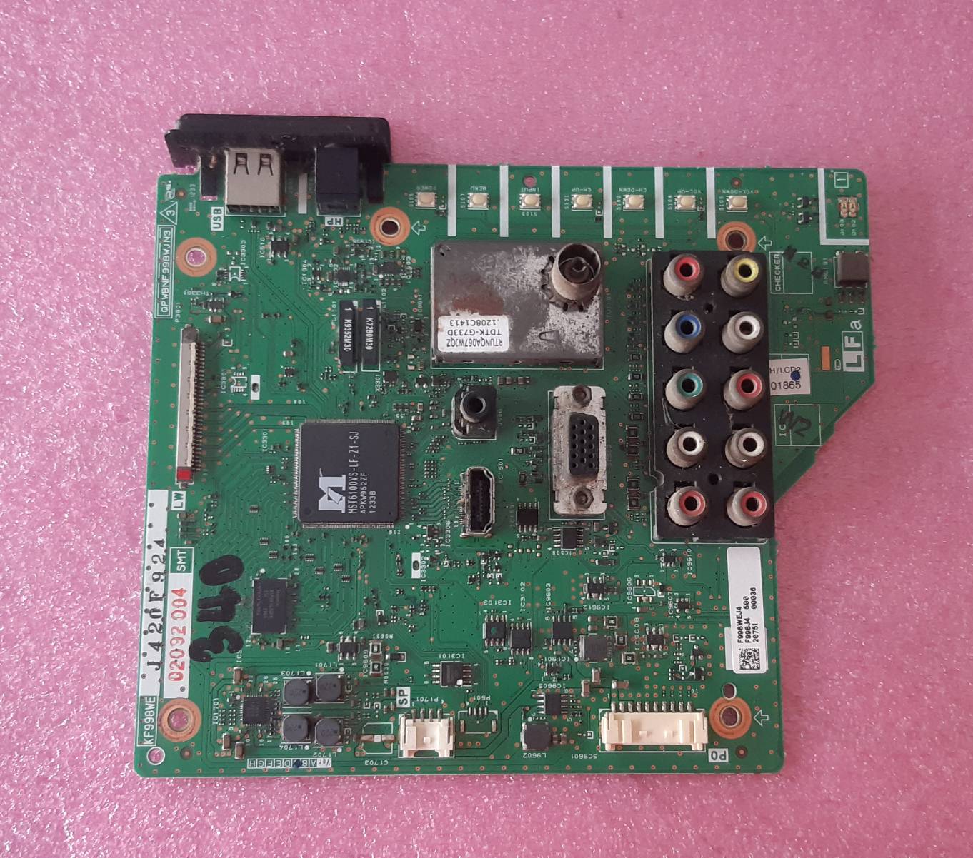 อันที่ 340 SHARP LC-32LE240M ซีสเตร็ม QPWBNF998WJN3 ดีเทสแล้ว