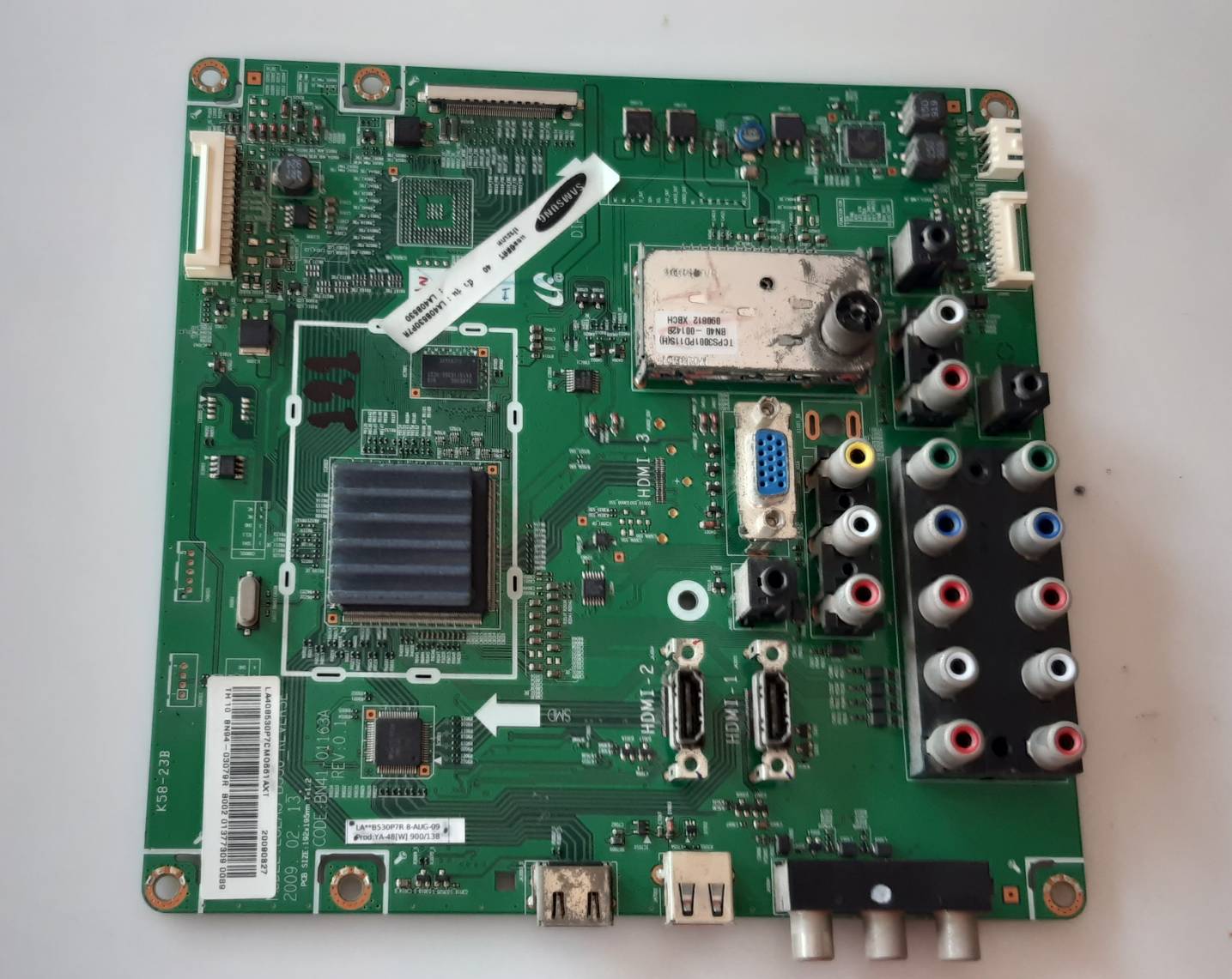 อันที่ 121 Samsung LA40B530 ซีสเตร็ม BN41-01163A ดีเทสแล้ว