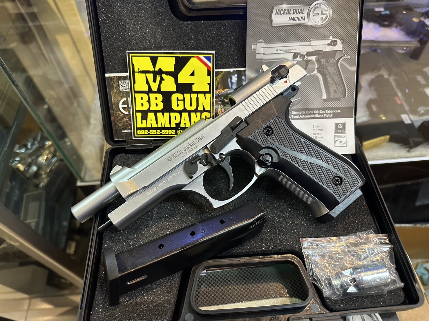 EKOL Jackal Dual บรอนซ์เงิน