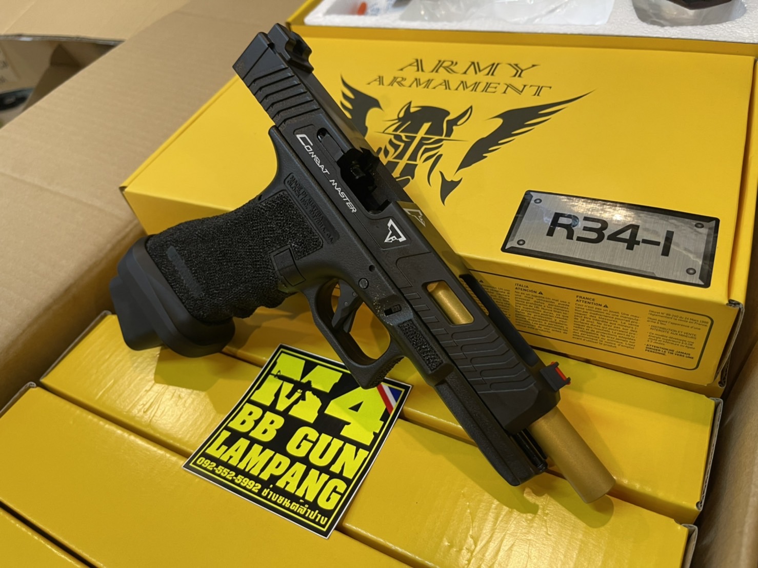 ARMY R34-1 John Wick Combat Master TTI (GLOCK34)