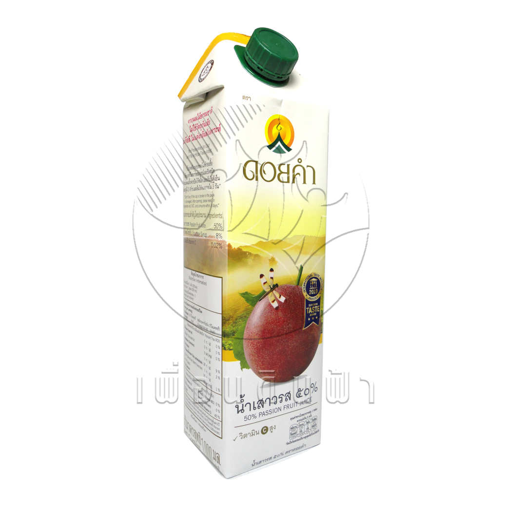 E30 ดอยคำ น้ำเสาวรส ๕๐% พร้อมดื่ม 1000ml. "เจ"