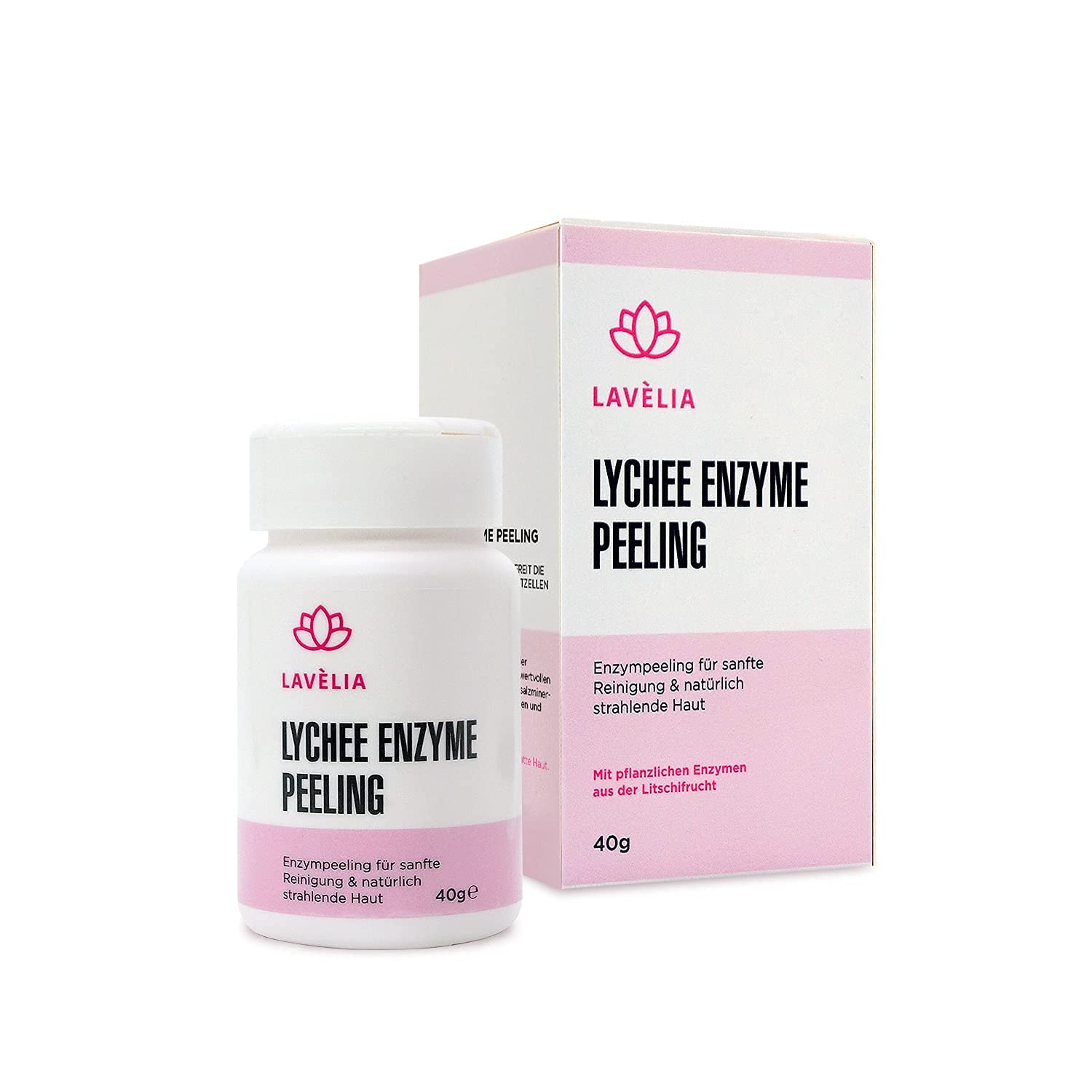 Lavelia Beaty Lychee Enzyme Peeling 40g (แบรนด์จากเยอรมัน) 0 กก.