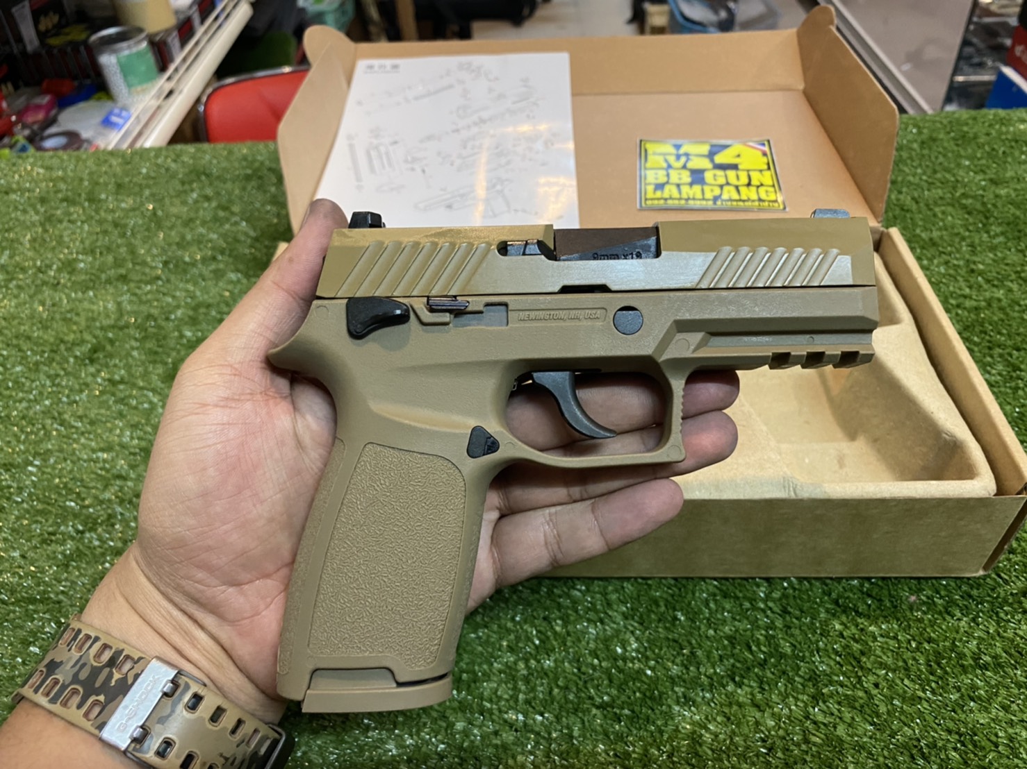 WE - Sig Sauer P320 M18 ทราย