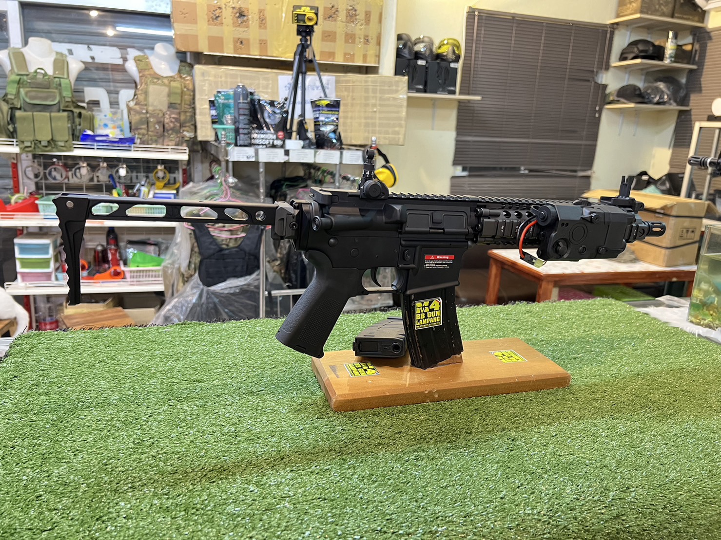 E&C 603-1 S2 : MK18 MOD1 ท้ายพับ Jmac บอดี้โลหะ Gen 2