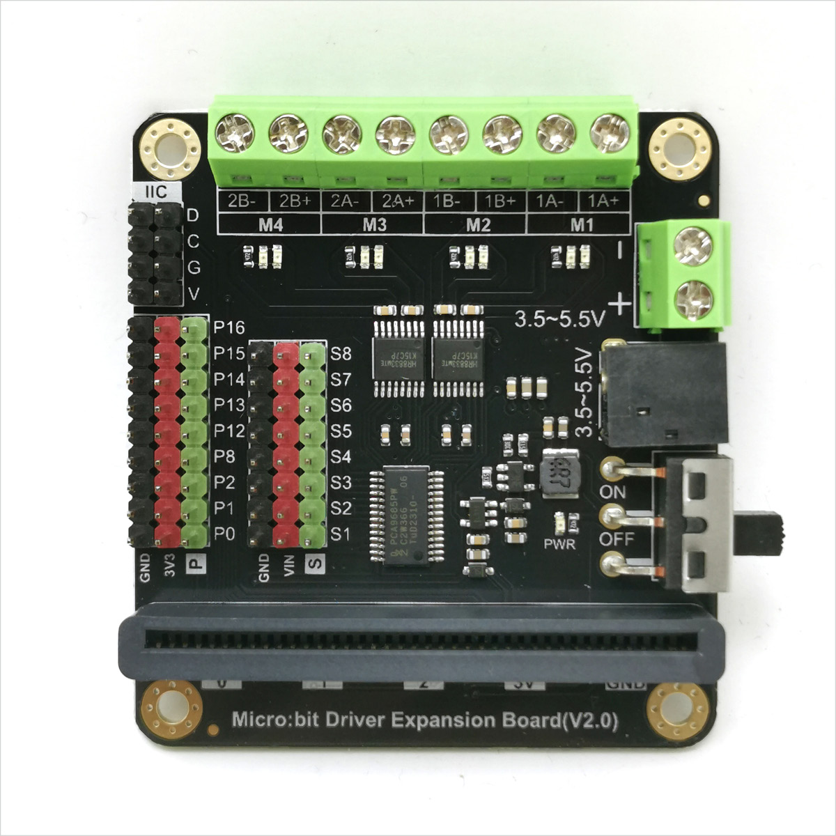 micro:Driver บอร์ดขับมอเตอร์ 4 ช่อง สำหรับ micro:bit และ OpenBIT