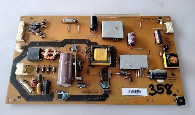 อันที่ 358 TOSHIBA 32P1300VT ซัฟฟลาย V71A00028700 ดีเทสแล้ว