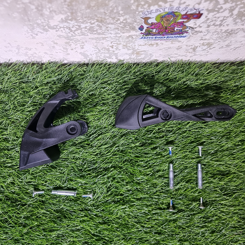 [0232] เบรกหลัง ติดรองเท้าสเก็ต inline skate 2แบบ ใช้ได้ทุกรุ่น shoes roller skates frame inline brake universal