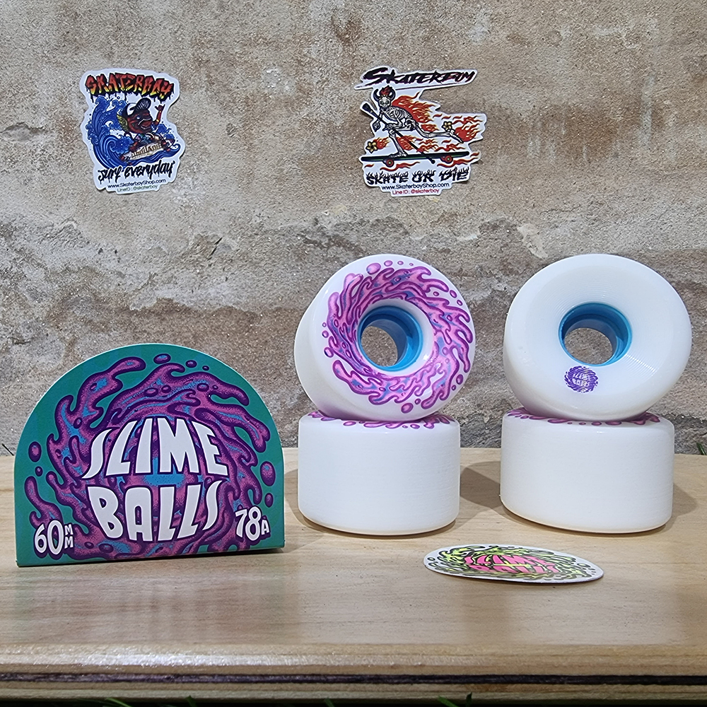 [0316][US] ล้อเซิฟสเก็ต SLIMEBALLS ขนาด 56mm 60mm 78A 97A รุ่น SNAKE, Vomits, OG สาย street surf skate