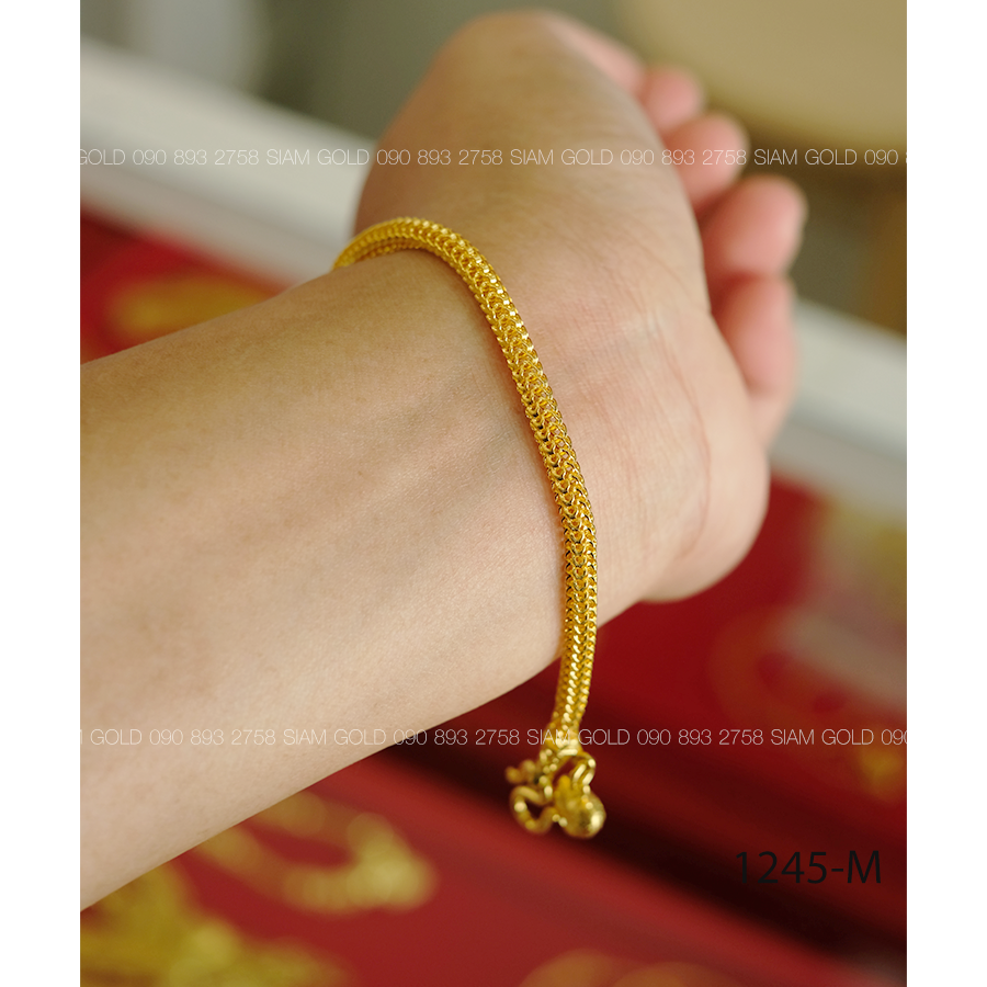 (M) สร้อยข้อมือ หกเสา 2 ส. (มีคลิปรีวิว)