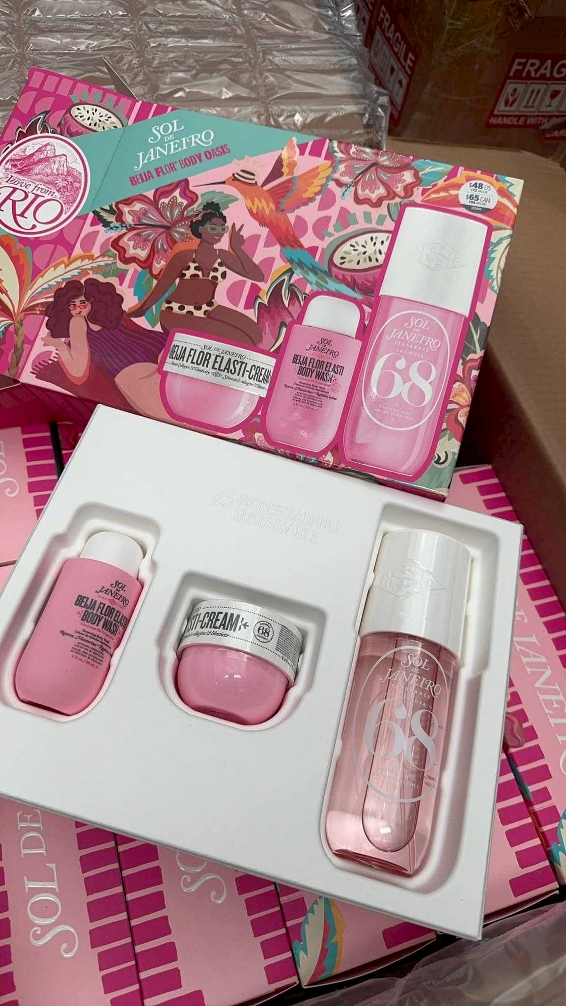 เซ็ทดูแลผิวกาย Sol de Janeiro Beija Flor Body Oasis Set