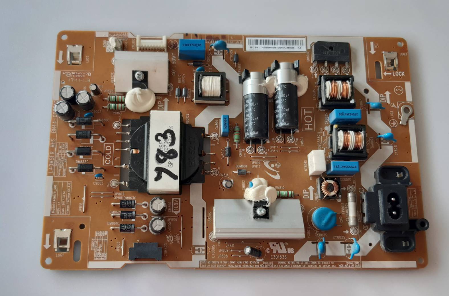 อันที่ 783 Samsung UA40J5200AK ซัฟฟลาย BN44-00851C ดีเทสแล้ว