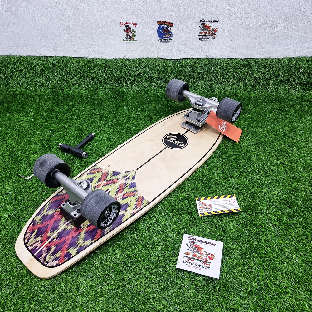 0202 Surfskate เซิร์ฟสเก็ต ขนาด 30" ทรัค V7 อะแดปเตอร์ บูชชิ่ง เล่นง่าย