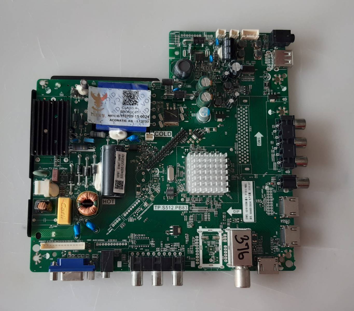 อันที่ 376 Aconatic AN-LT3233 ซีสเตร็ม TP.S512.PB83 ดีเทสแล้ว