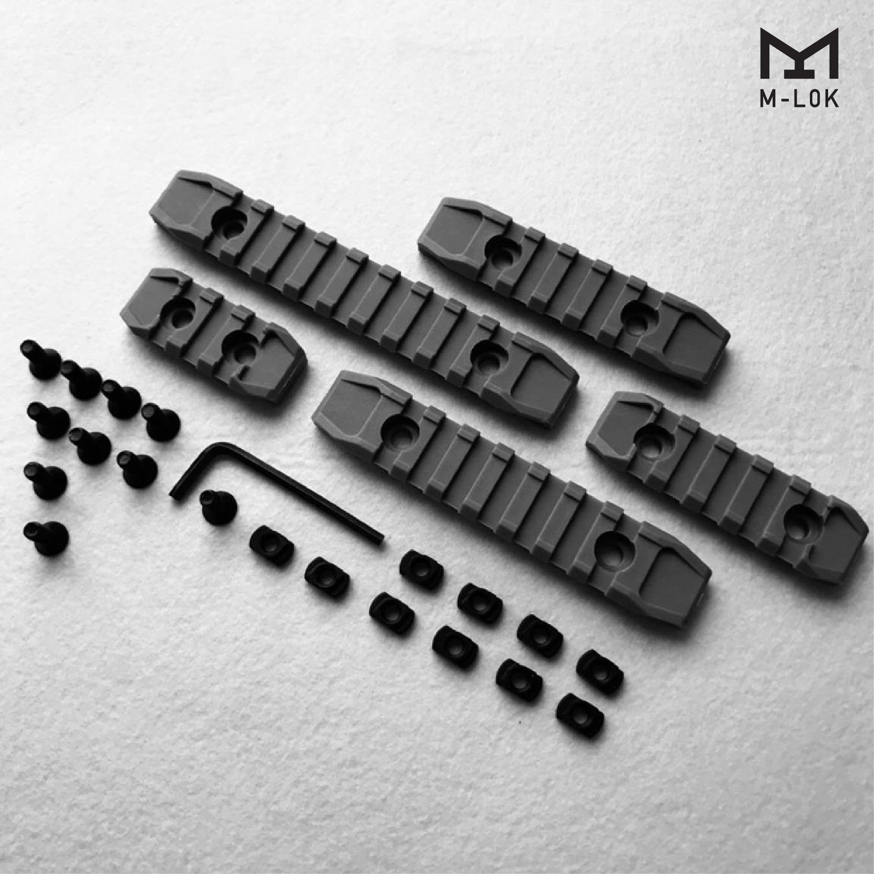 ชุดรางเสริมระบบ M-Lok ( 5 ชิ้น ) (K0150)