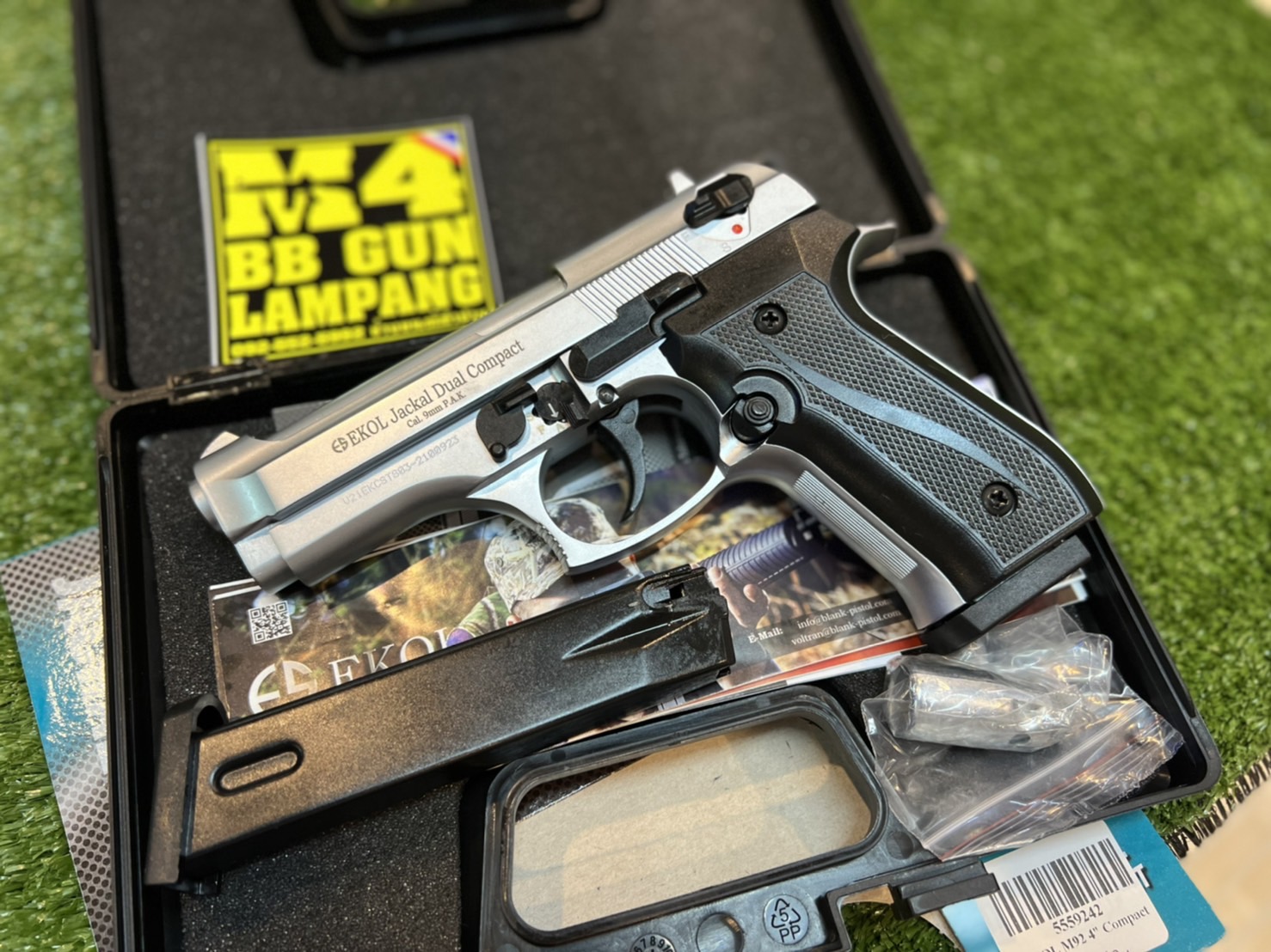EKOL Jackal Dual Compact บรอนซ์เงิน
