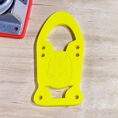 [0311] ยางรองทรัค หนา6mm Slide Flow เลือกได้ 7 สี เหลือง เทา ชมพู เขียว ส้ม ฟ้า ม่วง