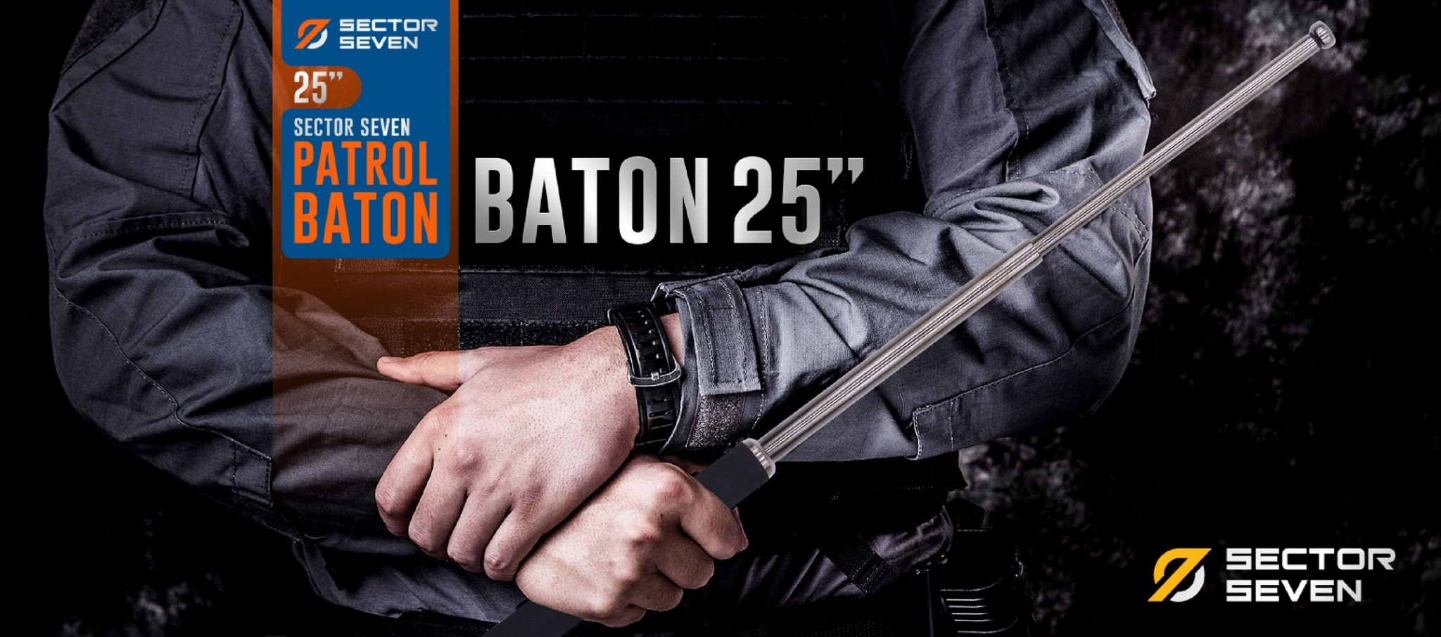 ดิ้วกระแทก 25" Sector seven (ด้ามฟองน้ำ) (K0180)