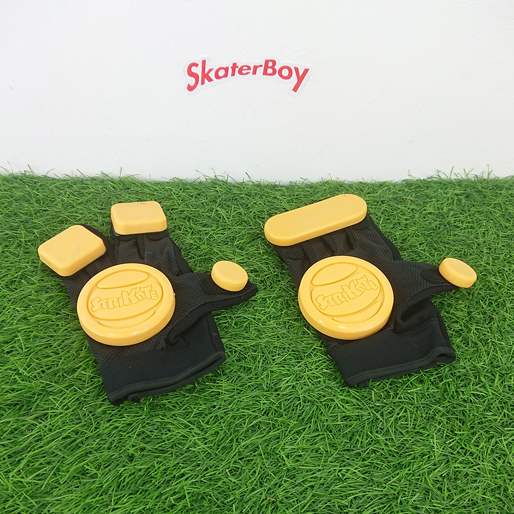 [0101] ถุงมือเบรก สไลด์ เลี้ยว สเก็ตบอร์ด Down Hill protective gear