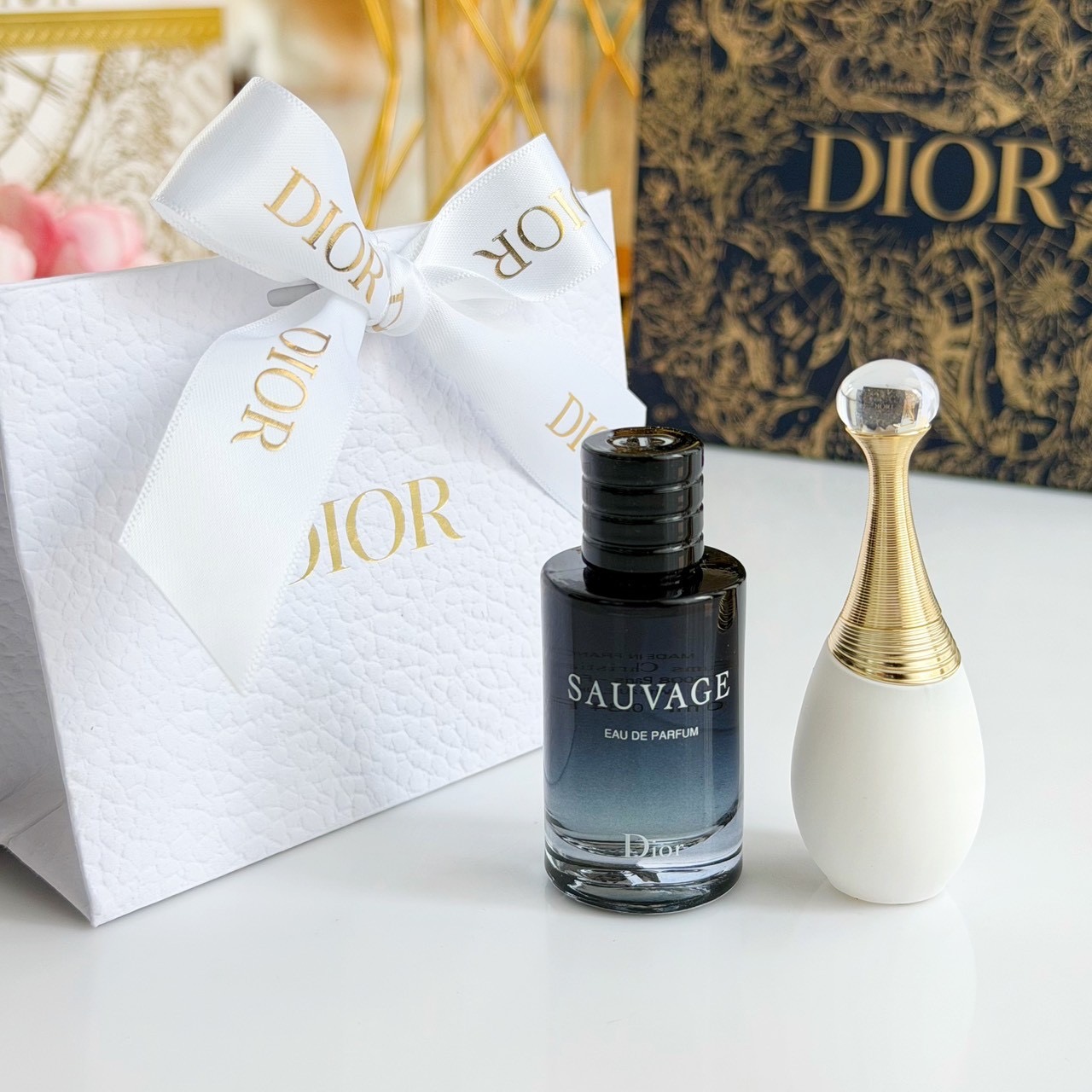 Dior Sauvage & Jadore Miniature Perfume (No Box) แถมถุงจิ๋วฟรี 💝