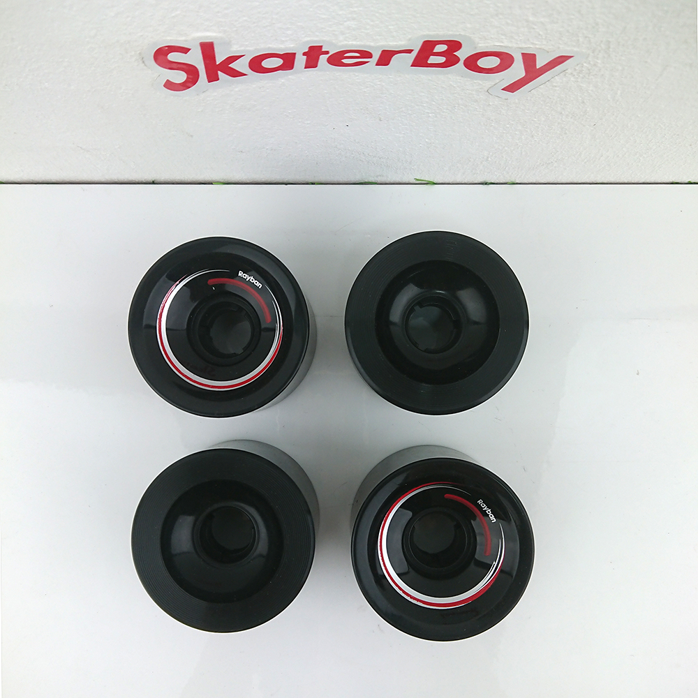 [0317] ล้อสเก็ตบอร์ด 70x51mm SHR78AA ยางนิ่ม รับน้ำหนัก 200kg Longboard, surf skate