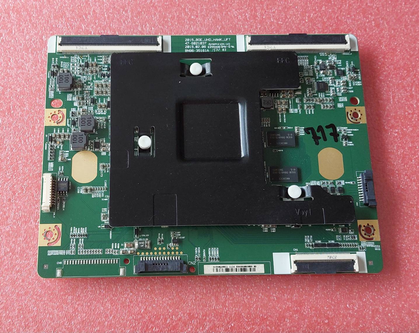 อันที่ 717 Samsung UA55JS7200K ทีคอน 47-6021037 BN96-35161A ดีเทสแล้ว