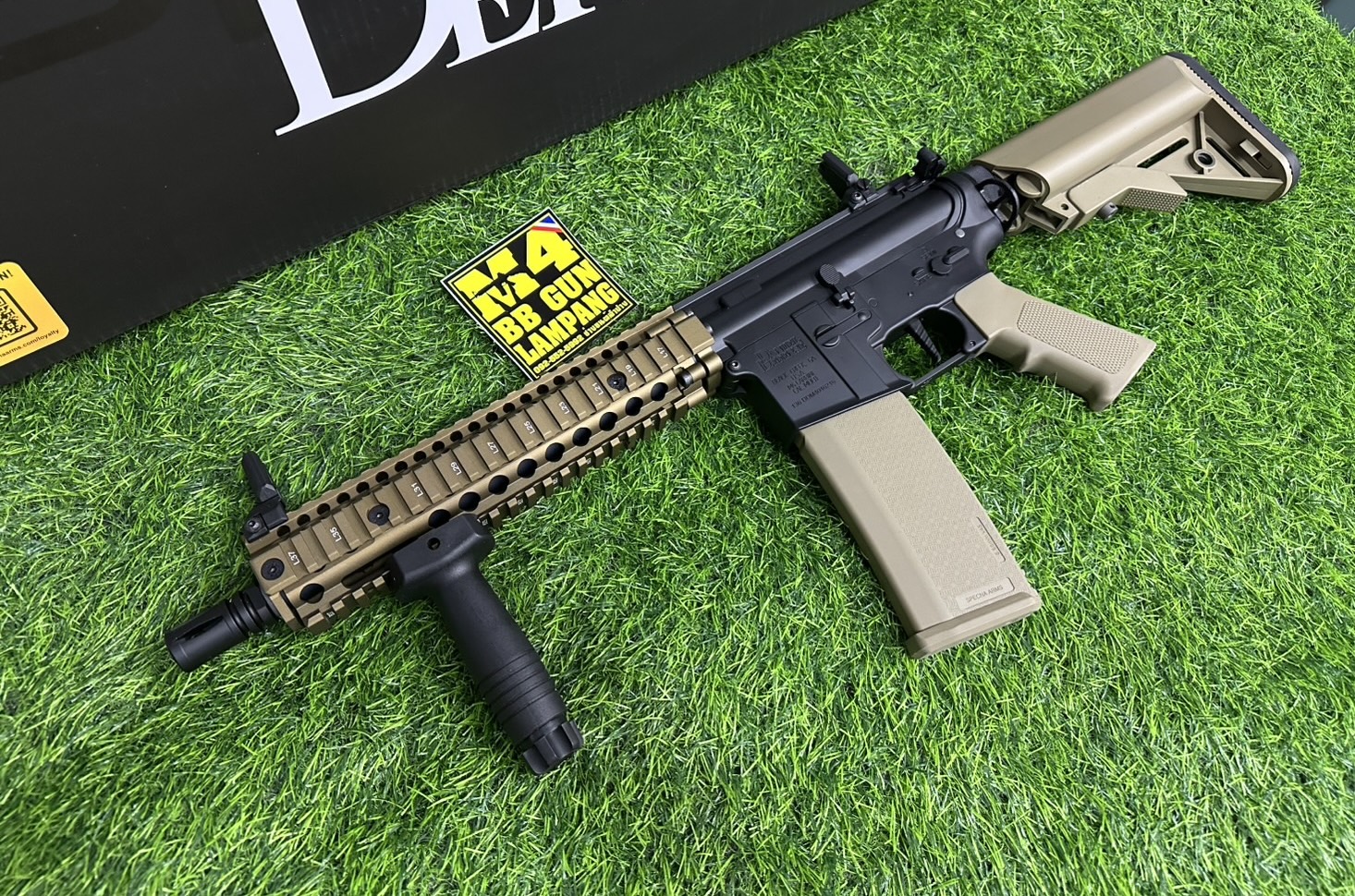 Specna Arms SA-P19 PRIME™ BLDC HAL Tan : MK18 MOD1