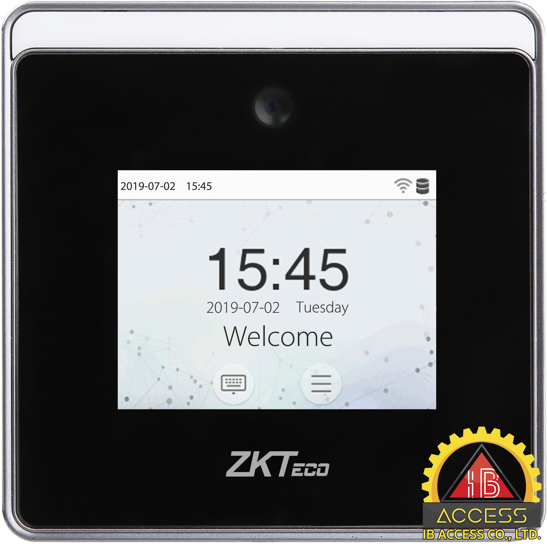 เครื่องสแกนใบหน้า ยี่ห้อ ZKTeco รุ่น MiniTA (wifi)