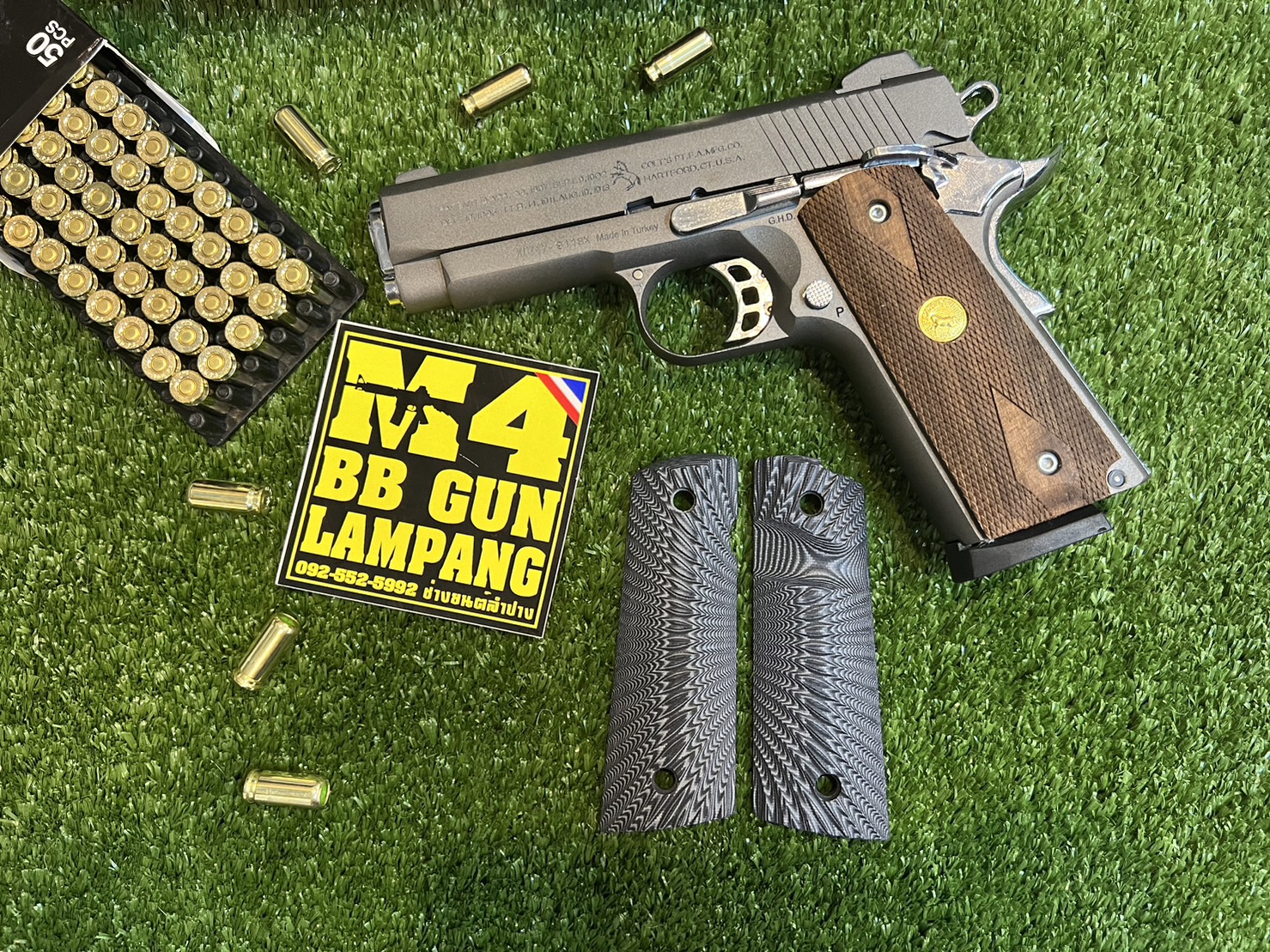 KUZEY M1911 ลาย 100 YEARS ลำกล้อง 4" สโมค