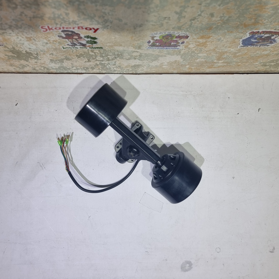 [0502] ทรัค สเก็ตบอร์ดไฟฟ้า ล้อ 90mm 1 hub motor สำหรับ รุ่น travel V2