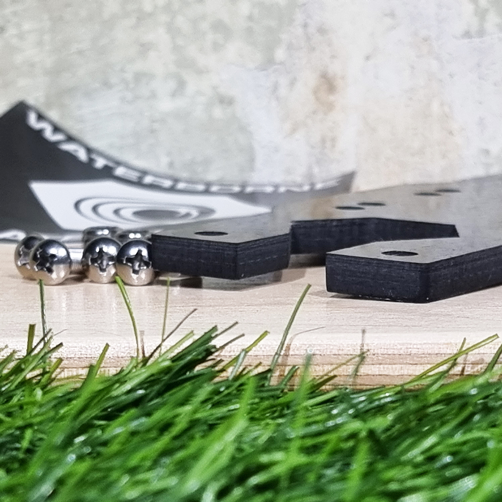 [0311][US] แผ่นปรับระยะห่างล้อ 3.5นิ้ว Waterborne วัสดุไฟเบอร์แท้ หนา เหนียว ทน น้ำหนักเบา ใช้งานหนักได้ wheel base