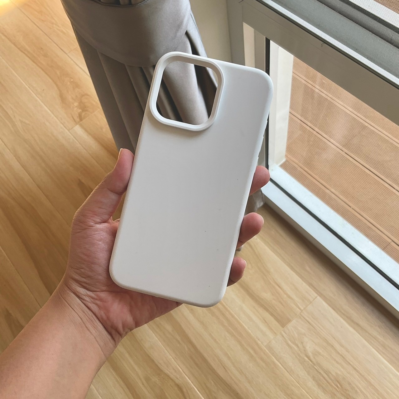Silicone premium case v.3 (white colors)