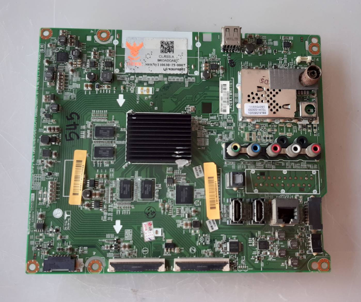 อันที่ 545 LG 43UF680T ซีสเตร็ม EAX66427005 ดีเทสแล้ว