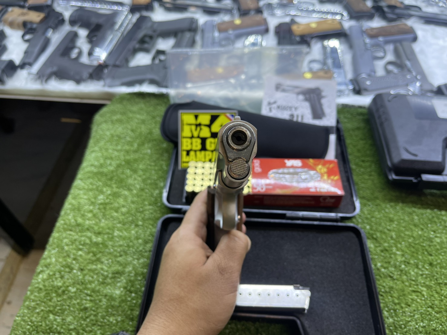 KUZEY M1911 ลาย Government ลำกล้อง 5" ซาติน