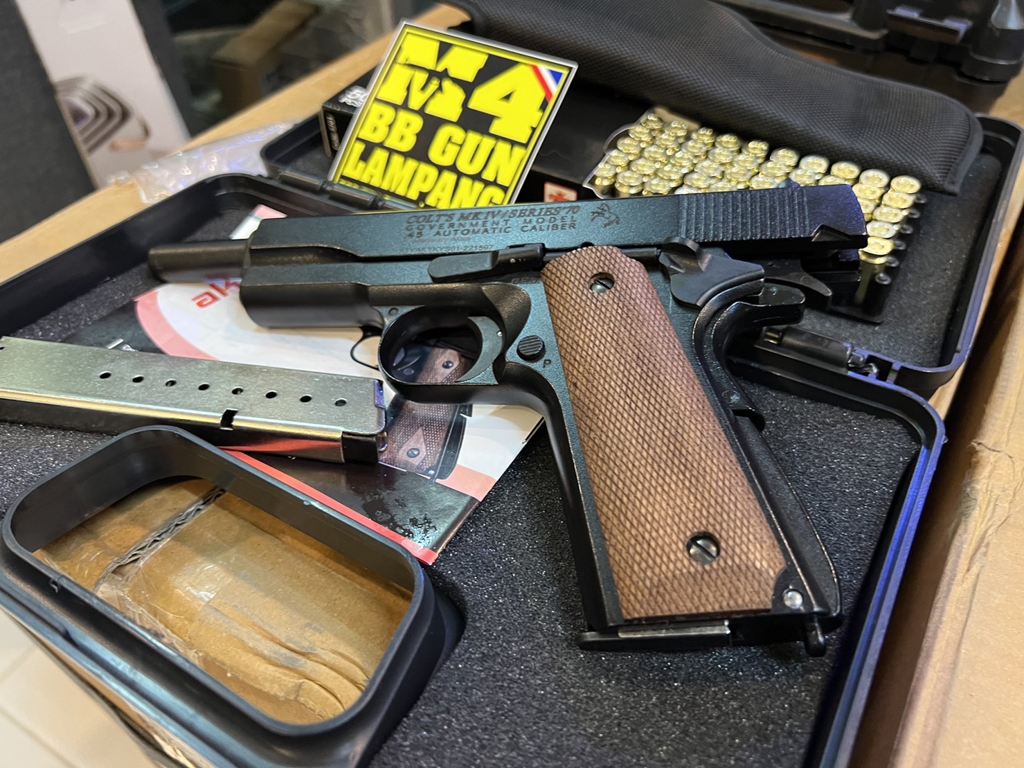 AKSA COLT 1911 ลาย Series 70 สีดำ