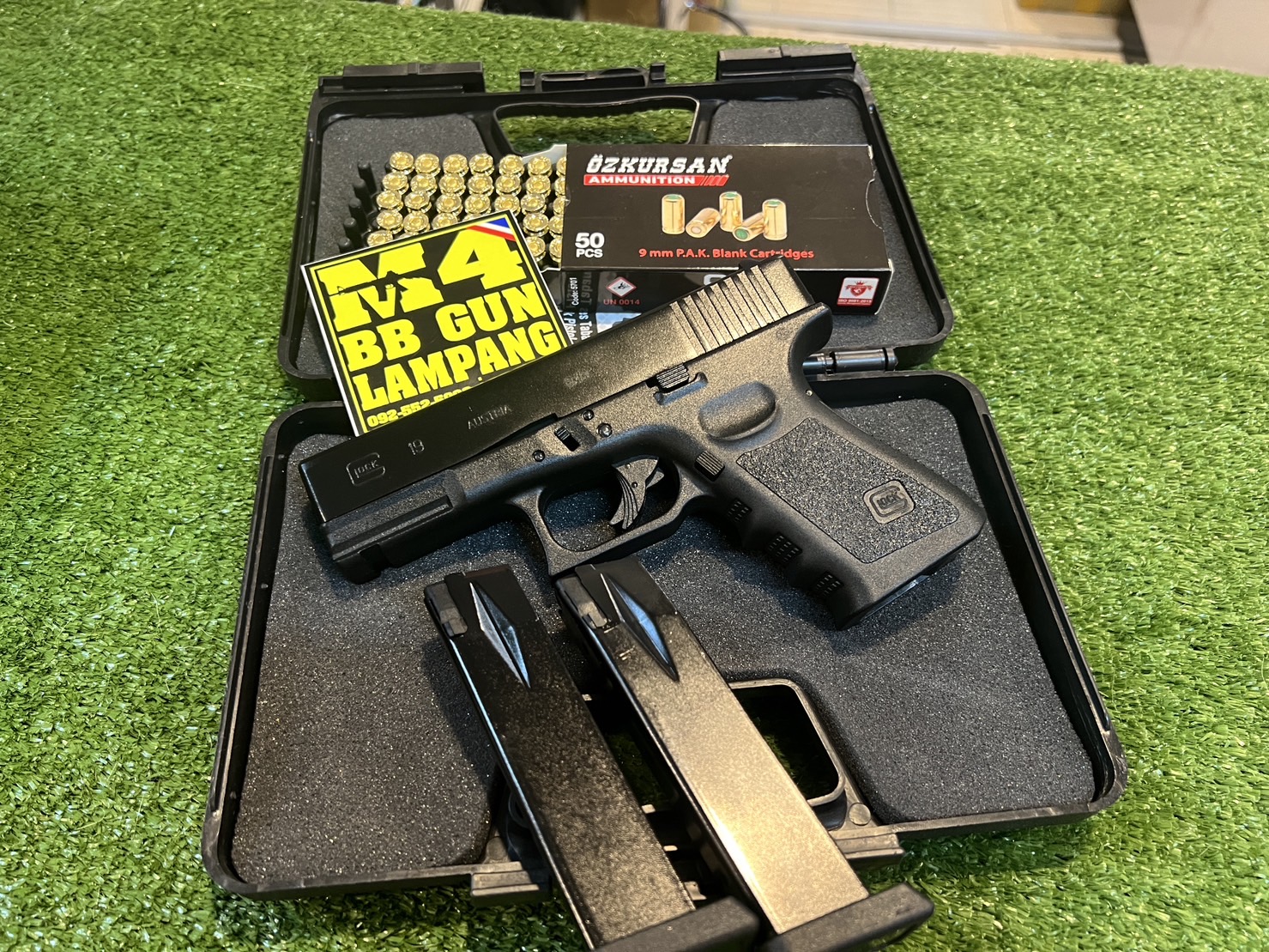 KUZEY GLOCK19 GEN3 FBI สีดำ