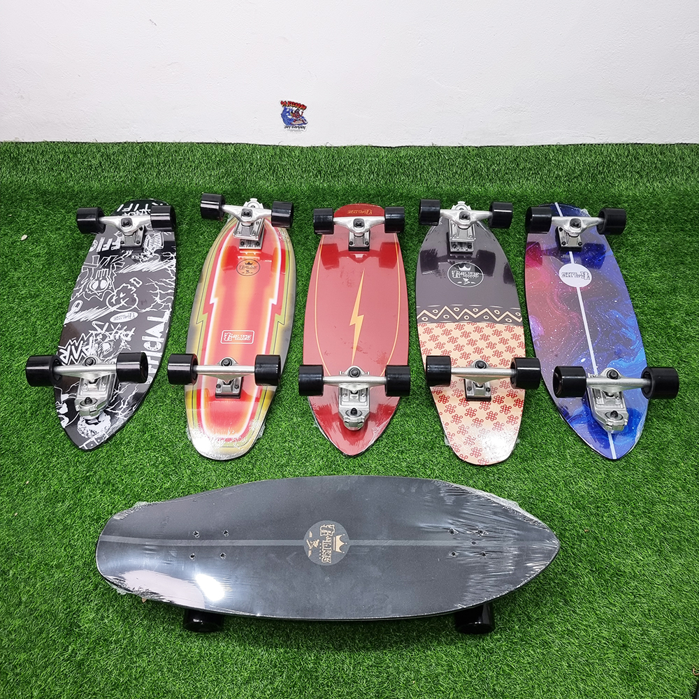 0201 Surf skate บอร์ด32นิ้ว แนะนำสูงไม่เกิน160-170cm เลี้ยว60องศา พร้อมเล่น