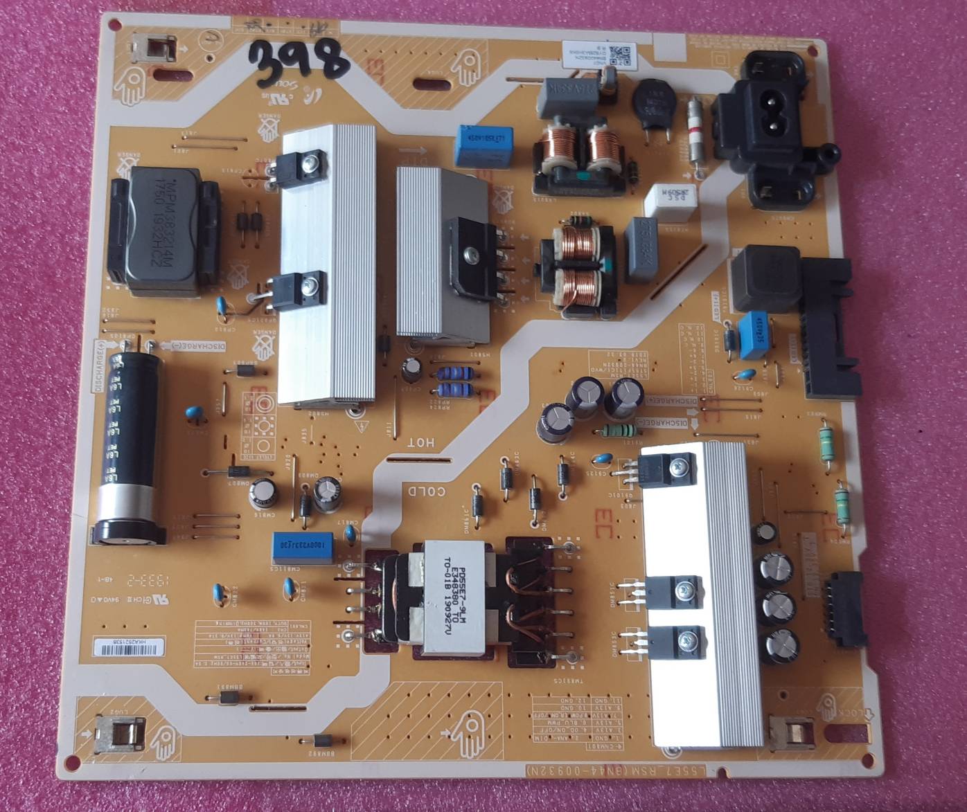 อันที่ 398 Samsung UA55RU7200K ซัฟฟลาย BN44-00932N ดีจอแตก