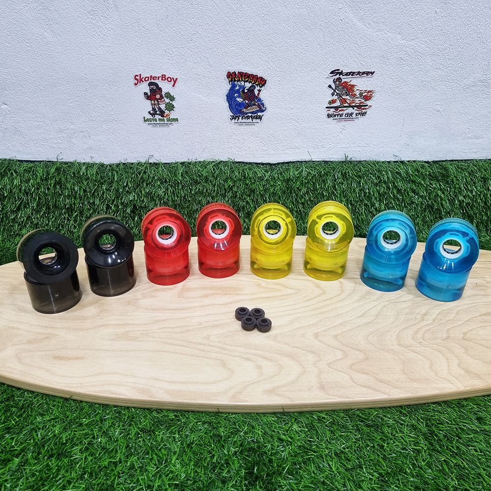 [0316][ลด50%] ล้อสเก็ตบอร์ด ล้อไฟ RGB มีสีล้อ 60*45mm 78A