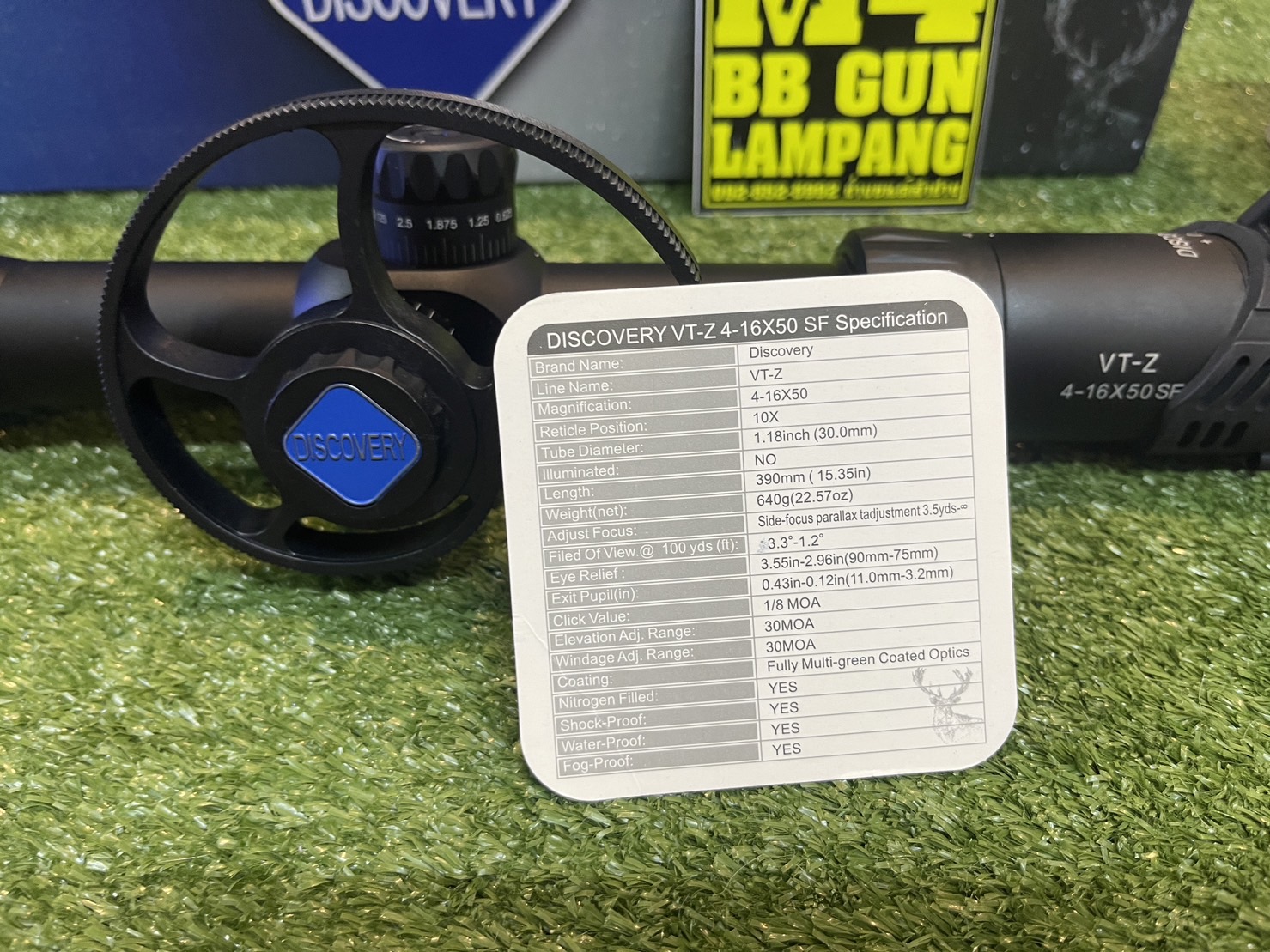 Scope:DISCOVERY VT Z 4-16×50 SF