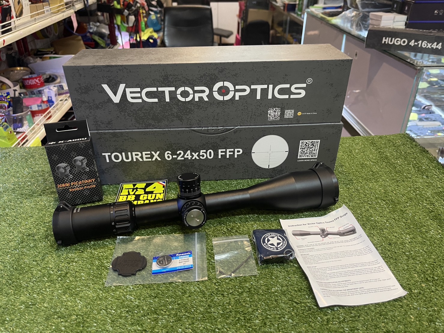Scope:Vector Optics Tourex 6-24x50FFP