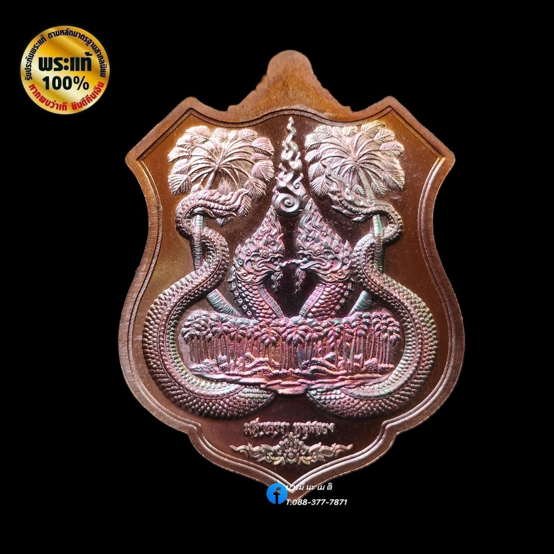 เหรียญอาร์ม มหาลาภ หนุนดวง ปาฏิหาริย์เจ้าปู่ศรีสุทโธ เนื้อ : ประกายรุ้งฝังอัญมณี (เพชรพญานาค) นิล สีดำ