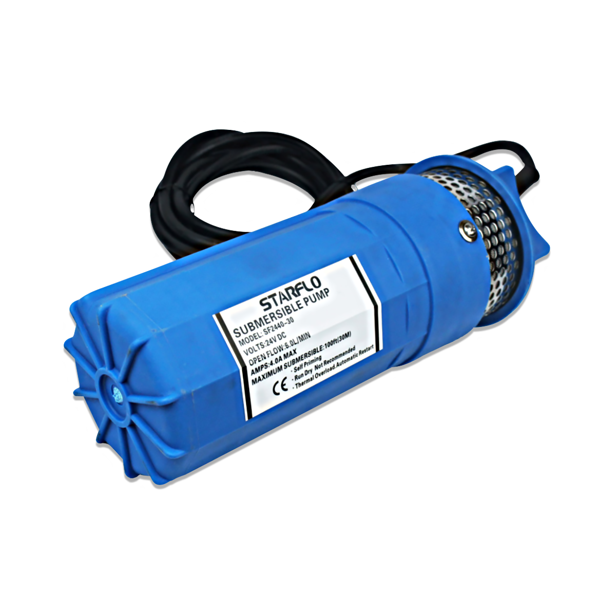 Solar Pump Submersible โซลาร์ปั๊ม ขนาด 6LPM 4A 24VDC
