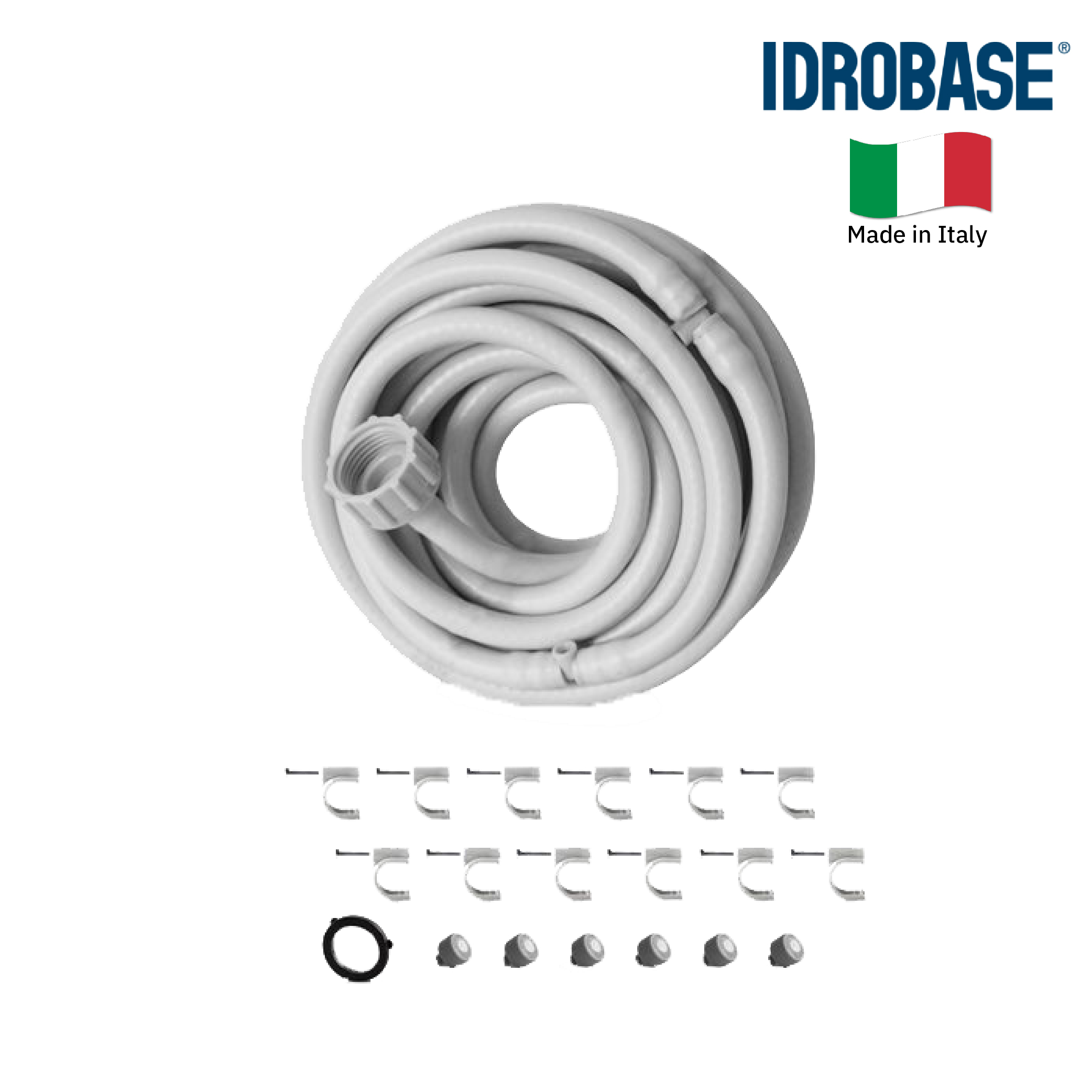 ชุดพ่นละอองน้ำขจัดฝุ่น 16 หัว ความยาว 10 เมตร Idrobase รุ่น Patio Line 10 (Made in ITALY)