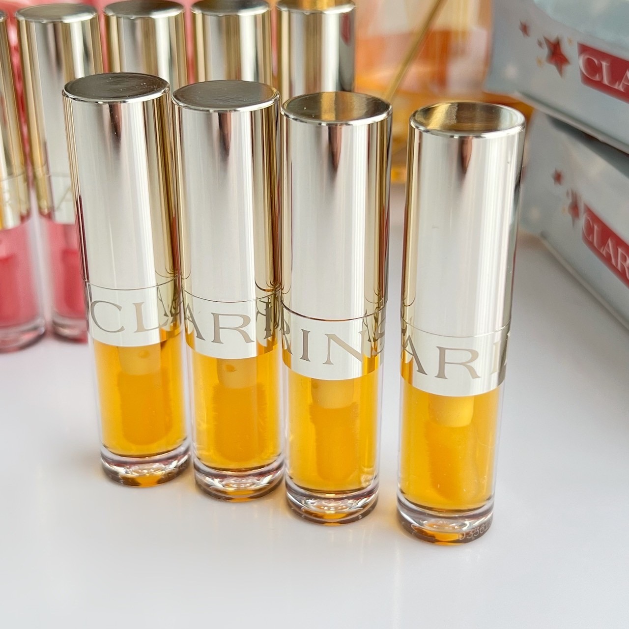 ลิปออยล์ Clarins Lip Comfort Oil 1.4ml # 01 Honey (No Box)