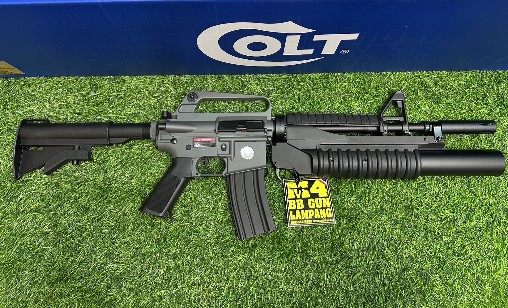 E&C x Cybergun 704 s4 GRY XM177E2 + M203