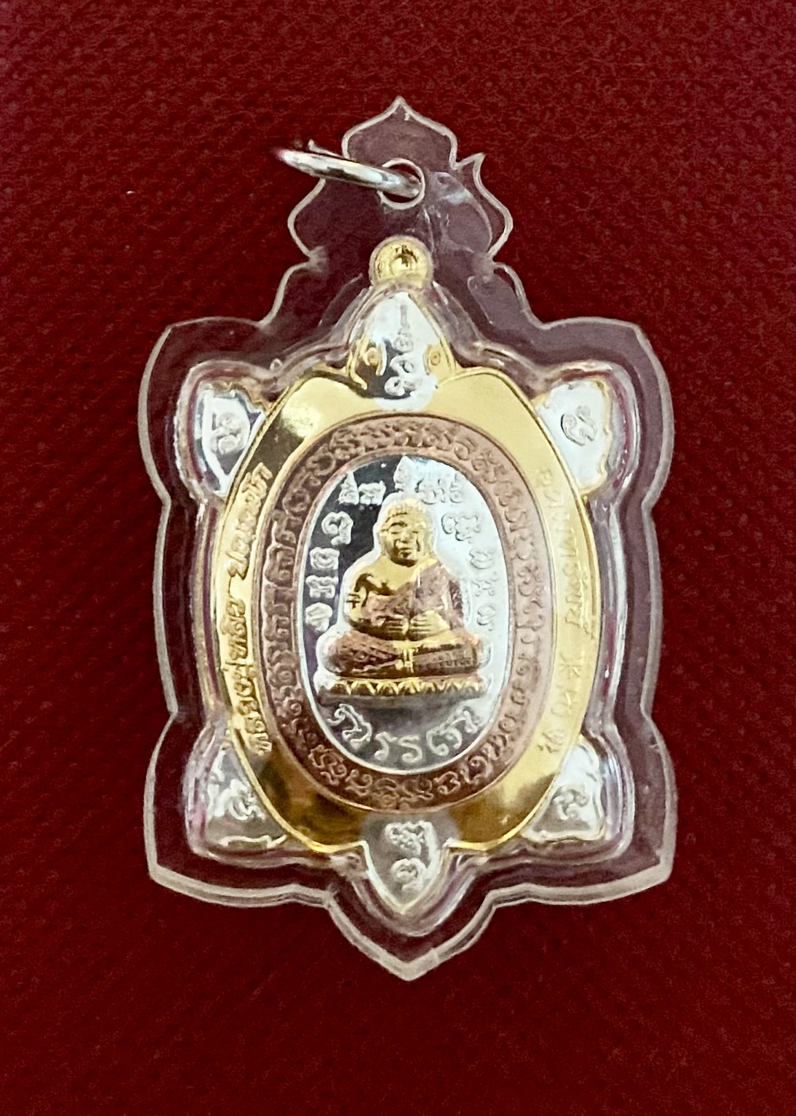 เต่าหลวงปู่หลิว วัดไร่แตงทอง รุ่นอุดมทรัพย์ เนื้อสามกษัตริย์ ปี 2560
