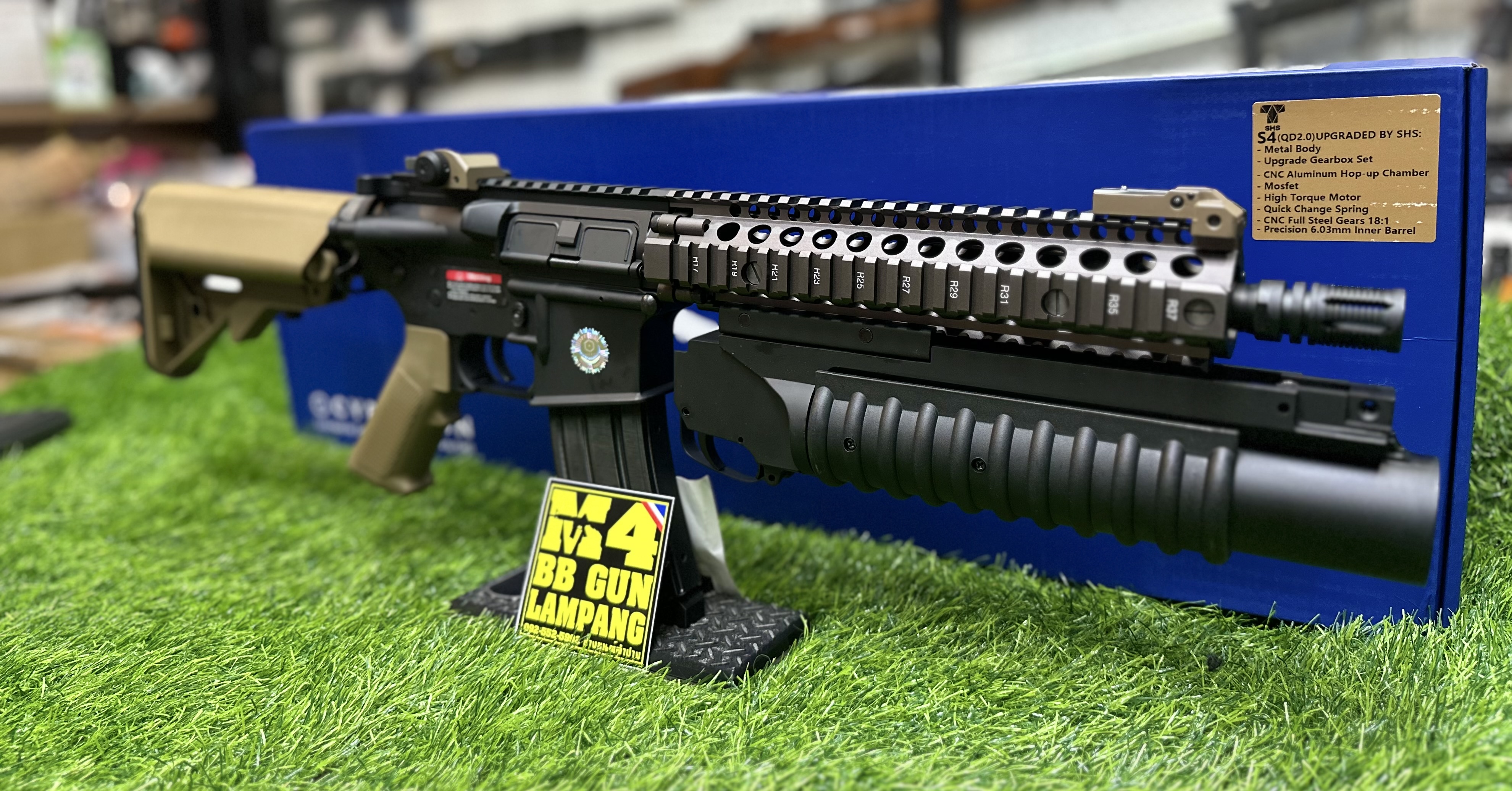 E&C x Cybergun 705 S4 WB + M203