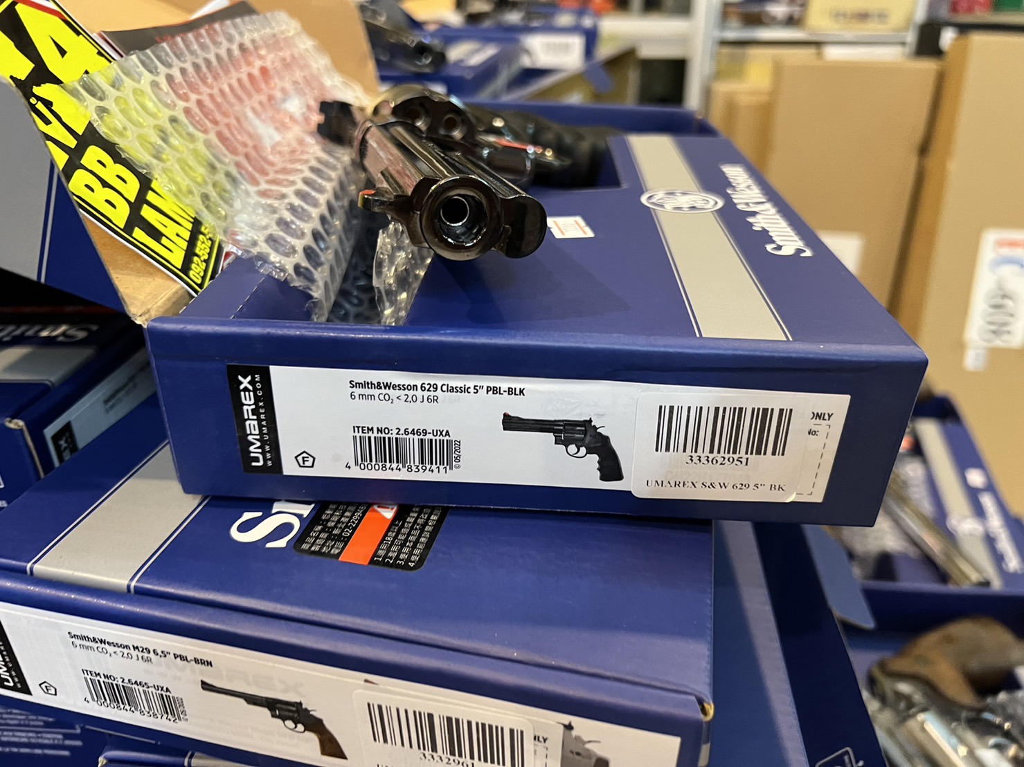 Umarex Smith&Wesson M629 5" BK